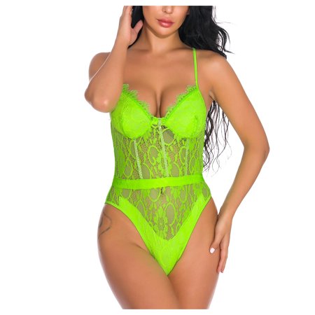 Sehao Plus Size Underwear Women Sexy Lace One-Piece Lingerie Babydoll Deep V Teddy Bodysuit Nylon Lace Thong Plus Size Panties
Sehao Plus Size Underwear Women Sexy Lace One-Piece Lingerie Babydoll Deep V Teddy Bodysuit Nylon Lace Thong Plus Size Panties