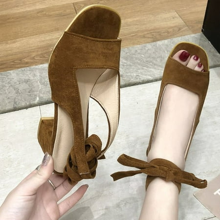 Foraging dimple Women Casual Shoes Fish Mouth Sandals Summer Sexy High Quality Outside Sandals Brown
Foraging dimple Women Casual Shoes Fish Mouth Sandals Summer Sexy High Quality Outside Sandals Brown