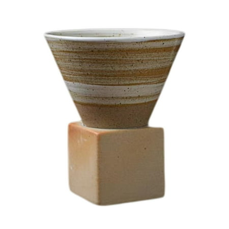 Creative Coffee Mug Porcelain Mug Japanese Mug Pottery Mug 150ml Mug Serving Mug White and Brown
Creative Coffee Mug Porcelain Mug Japanese Mug Pottery Mug 150ml Mug Serving Mug White and Brown