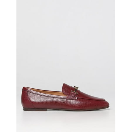 Tod s Loafers Woman Burgundy Woman