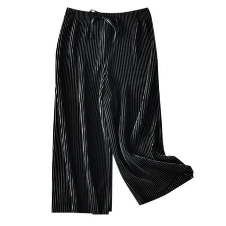LIhncine Girls Pants Girls Wide Leg Pants Lightweight Casual Elastic Waist Straight Leg Loose Trousers For Kids Girls Fashion Pants(Black 4-5 Years)
LIhncine Girls Pants Girls Wide Leg Pants Lightweight Casual Elastic Waist Straight Leg Loose Trousers For Kids Girls Fashion Pants(Black 4-5 Years)