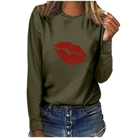 Zedker V Neck T Shirts for Women T Shirts for Women Graphic Women s Autumn/Winter Printed Casual Long Sleeve Round Neck Tops T-Shirt Blouse
Zedker V Neck T Shirts for Women T Shirts for Women Graphic Women s Autumn/Winter Printed Casual Long Sleeve Round Neck Tops T-Shirt Blouse
