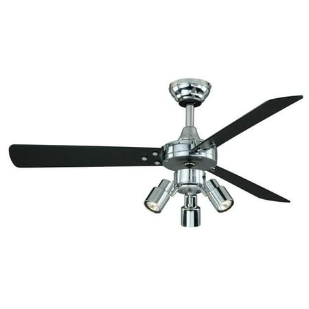 Cyrus 42 in. Ceiling Fan - Chrome