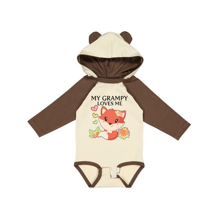Inktastic My Grampy Loves Me- Little Fox Gift Baby Boy or Baby Girl Long Sleeve Bodysuit
Inktastic My Grampy Loves Me- Little Fox Gift Baby Boy or Baby Girl Long Sleeve Bodysuit