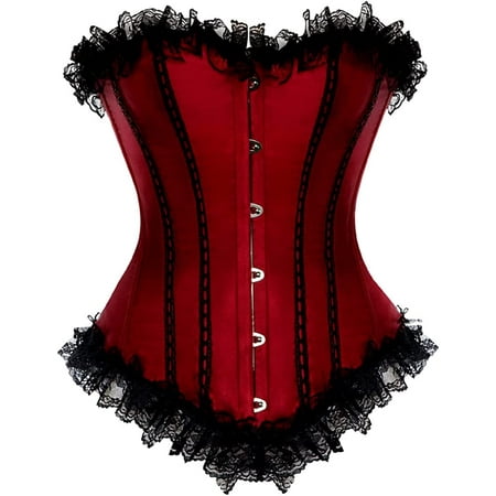 QWZNDZGR Plus Size Corsets for Women Floral Overbust Corset Top Bustier Lingeire
QWZNDZGR Plus Size Corsets for Women Floral Overbust Corset Top Bustier Lingeire