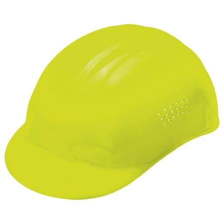 New Vented Bump Cap Hi-Vis Yellow Pinlock Each