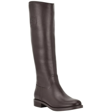 Tommy Hilfiger Womens Rydings Faux Leather Almond Toe Knee-High Boots