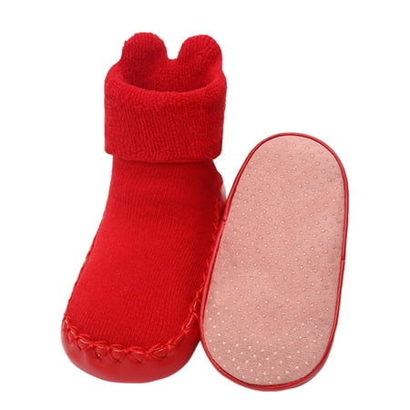 kpoplk Baby First Walking Shoes Children Toddler Shoes Autumn And Winter Boys And Girls Floor Socks Shoes Toddler Slippers Girl(Red)
kpoplk Baby First Walking Shoes Children Toddler Shoes Autumn And Winter Boys And Girls Floor Socks Shoes Toddler Slippers Girl(Red)