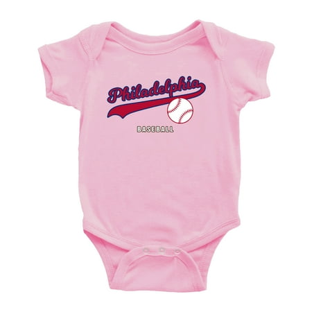 Cute Philadelphia Baby Bodysuits Baseball Fan Baby Jersey Clothes for Boys Girls (Pink 18-24 Months)
Cute Philadelphia Baby Bodysuits Baseball Fan Baby Jersey Clothes for Boys Girls (Pink 18-24 Months)