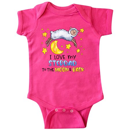 Inktastic I Love my Stepdad to the Moon and Back Cute Sheep Gift Baby Boy or Baby Girl Bodysuit
Inktastic I Love my Stepdad to the Moon and Back Cute Sheep Gift Baby Boy or Baby Girl Bodysuit