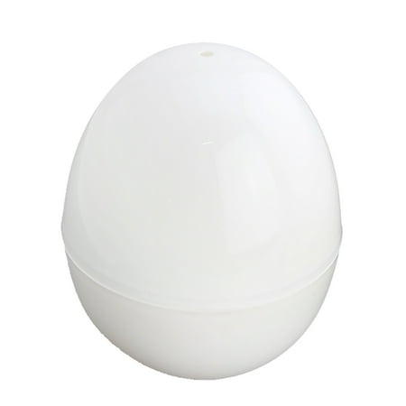 Ksruee Egg-shaped Egg Steamer 4 Eggs Cooker Boiler for Microwave