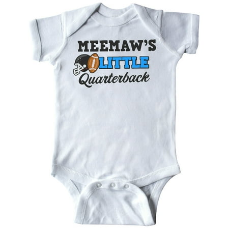 Inktastic Meemaws Little Quarterback with Football and Helmet Gift Baby Boy or Baby Girl Bodysuit
Inktastic Meemaws Little Quarterback with Football and Helmet Gift Baby Boy or Baby Girl Bodysuit