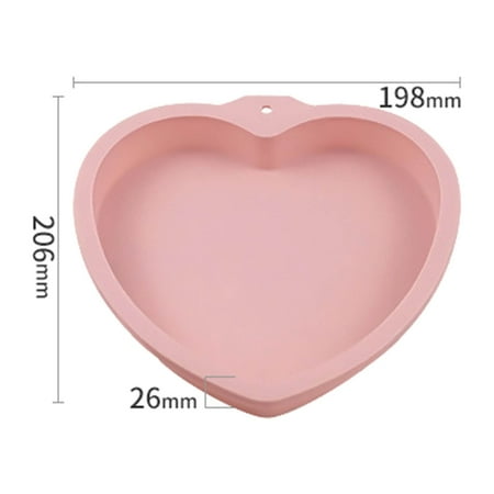 GYMNASTI 6/8 inch Round Love Heart Shape Reusable Silicone Cake Mousse Mold Baking Tools
GYMNASTI 6/8 inch Round Love Heart Shape Reusable Silicone Cake Mousse Mold Baking Tools
