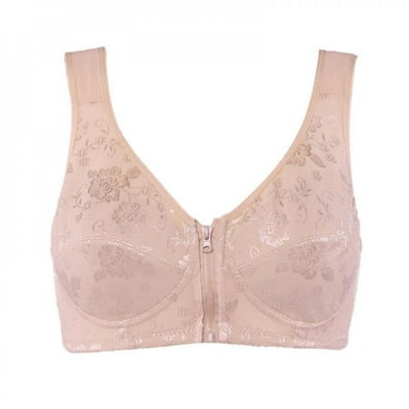 Clearance Sale Women Front Zippers Closure Bras Plus Size Full B Cup Push Up Lace Ladies Brassieres Widened Straps Wireless Bras
Clearance Sale Women Front Zippers Closure Bras Plus Size Full B Cup Push Up Lace Ladies Brassieres Widened Straps Wireless Bras