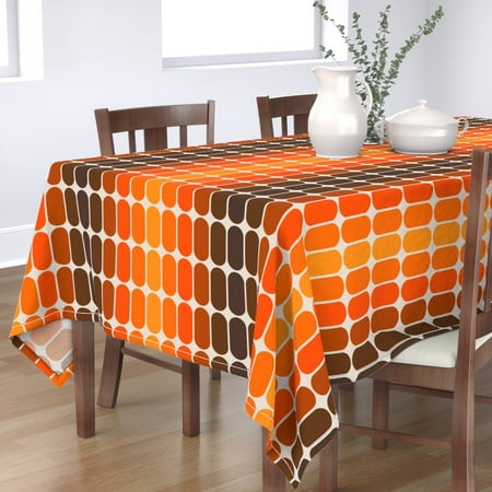 Cotton Sateen Tablecloth 70 x 90 - Golden Geometric Mid Century Modern Yellow Orange Brown Mod Print 70S Retro Print Custom Table Linens by Spoonflower
Cotton Sateen Tablecloth 70 x 90 - Golden Geometric Mid Century Modern Yellow Orange Brown Mod Print 70S Retro Print Custom Table Linens by Spoonflower
