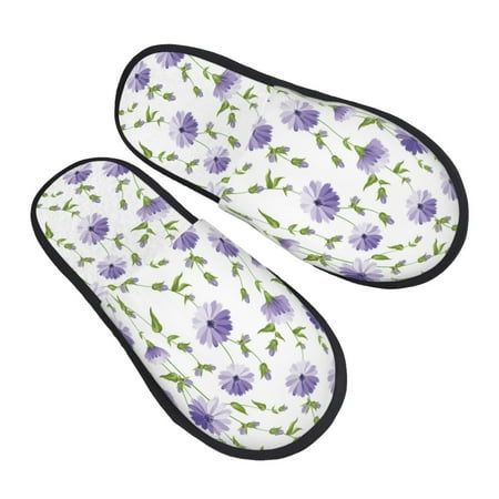 Jgfou Purple Chicory Print Womens Cozy Memory Foam Slippers Soft Warm Slip On House Slippers Anti-Skid Rubber Sole Creative Gifts for Women Mom Girlfriend
Jgfou Purple Chicory Print Womens Cozy Memory Foam Slippers Soft Warm Slip On House Slippers Anti-Skid Rubber Sole Creative Gifts for Women Mom Girlfriend