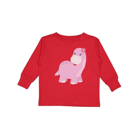 Inktastic Cute Pink Dinosaur with Flower Gift Toddler Toddler Girl Long Sleeve T-Shirt
Inktastic Cute Pink Dinosaur with Flower Gift Toddler Toddler Girl Long Sleeve T-Shirt