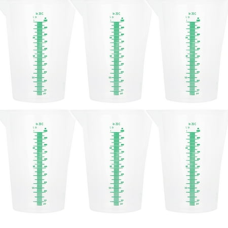 GROWDOTS (1000 mL) Graduated Round Containers Measuring Pitcher Plastic Multipurpose (Pack of 6)
GROWDOTS (1000 mL) Graduated Round Containers Measuring Pitcher Plastic Multipurpose (Pack of 6)
