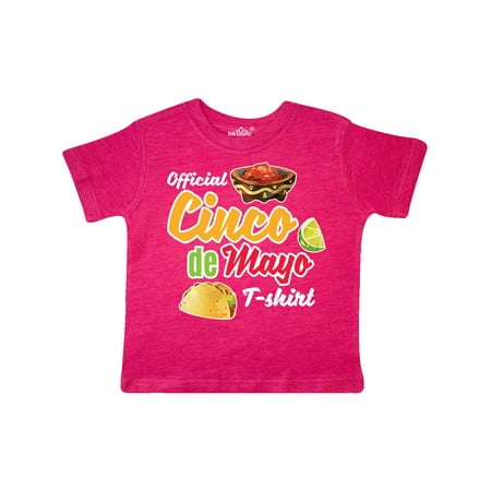 Inktastic Cinco De Mayo Official Tshirt Funny Pun with Taco Salso and Lime Gift Toddler Boy or Toddler Girl T-Shirt
Inktastic Cinco De Mayo Official Tshirt Funny Pun with Taco Salso and Lime Gift Toddler Boy or Toddler Girl T-Shirt