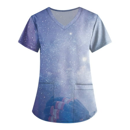 XHJUN Scrub Tops Women Design Scrubs Stretch Women s Floral Print Fashion Scrub Top XXL Purple
XHJUN Scrub Tops Women Design Scrubs Stretch Women s Floral Print Fashion Scrub Top XXL Purple