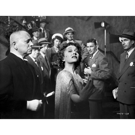 Gloria Swanson in a Classic Movie Scene Photo Print