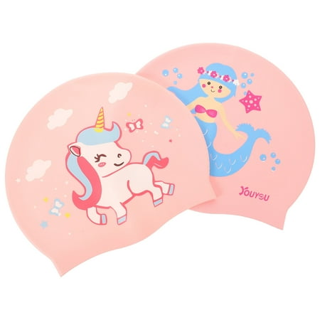 OUNONA 2Pcs Kids Swimming Caps Cartoon Swim Caps Adorable Swim Caps Anti-skid Toddlers Swim Caps
OUNONA 2Pcs Kids Swimming Caps Cartoon Swim Caps Adorable Swim Caps Anti-skid Toddlers Swim Caps