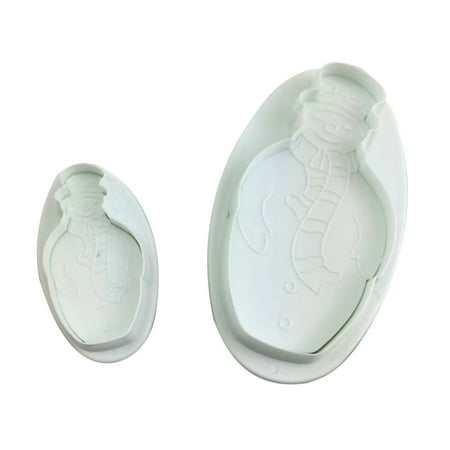 2Pcs Snowman Plunger Cookie Cutter DIY Snowman Cake Fondant Mold Plastic Cake Decorating Tools Baking Accessories
2Pcs Snowman Plunger Cookie Cutter DIY Snowman Cake Fondant Mold Plastic Cake Decorating Tools Baking Accessories