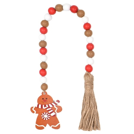 Kafei Christmas Wood Bead Wreath | Christmas Tree Rustic Beaded Garland | Wood Bead String Christmas Pendant for Home Decoration
Kafei Christmas Wood Bead Wreath | Christmas Tree Rustic Beaded Garland | Wood Bead String Christmas Pendant for Home Decoration