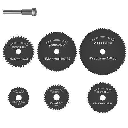 Everso Mini Diamond Cutting Disc 6pcs Fast Steel Rotary Tools Mini Dremel Rotary Saw Blade Wood and PVC Plastic Cutting
Everso Mini Diamond Cutting Disc 6pcs Fast Steel Rotary Tools Mini Dremel Rotary Saw Blade Wood and PVC Plastic Cutting