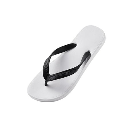 Woobling Mens Womens Thong Sandals Beach Flip Flops Summer Flat Sandal Home Casual Shoes Non-Slip Slip On Cool White-black (Men s Shoes) 7.5-8
Woobling Mens Womens Thong Sandals Beach Flip Flops Summer Flat Sandal Home Casual Shoes Non-Slip Slip On Cool White-black (Men s Shoes) 7.5-8