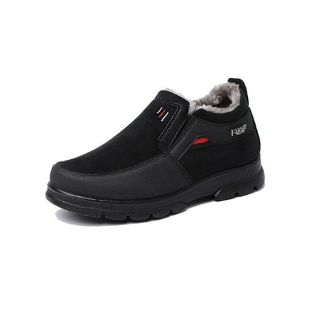 Ferndule Mens Round Toe Fuzzy Booties Daily Slip Resistant Wedge Lightweight On Plush Lined Boots Black 11
Ferndule Mens Round Toe Fuzzy Booties Daily Slip Resistant Wedge Lightweight On Plush Lined Boots Black 11