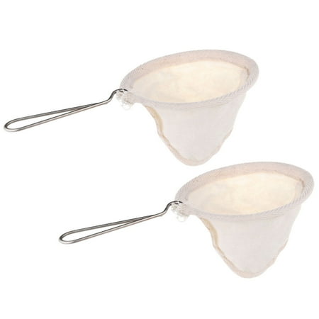 Homemaxs 2pcs Resuable Strainer Stainless Steel Handle Coffee Filter for Home Coffee Shop
Homemaxs 2pcs Resuable Strainer Stainless Steel Handle Coffee Filter for Home Coffee Shop