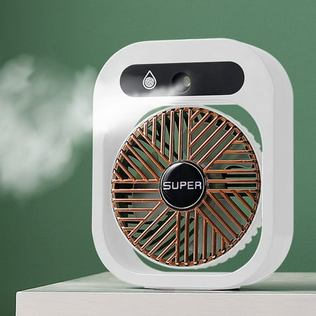 Tancuzo Air Circulator Personal Fan Mini Air Conditioner with Humidifier Desktop Cooling Fan for Home Office Bedroom White
Tancuzo Air Circulator Personal Fan Mini Air Conditioner with Humidifier Desktop Cooling Fan for Home Office Bedroom White