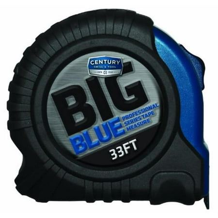 Century Drill & Tool 72833 Big Blue Tape Measure 33 foot