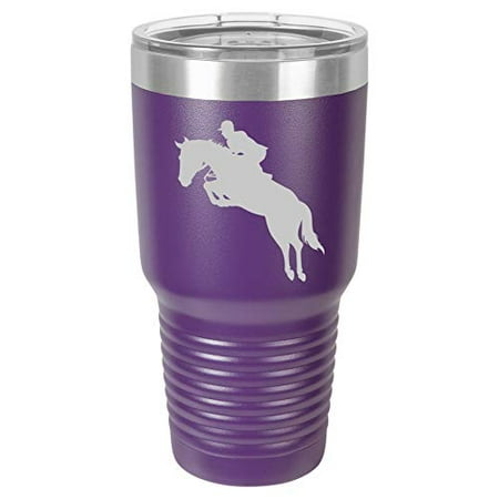 Tumbler Stainless Steel Vacuum Insulated Travel Mug Horse With Rider (Purple 30 oz)
Tumbler Stainless Steel Vacuum Insulated Travel Mug Horse With Rider (Purple 30 oz)