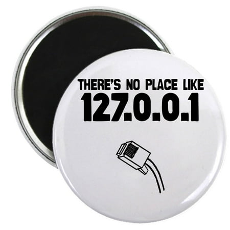CafePress - 127.0.0.1 Magnet - 2.25 Round Magnet Refrigerator Magnet Button Magnet Style
CafePress - 127.0.0.1 Magnet - 2.25 Round Magnet Refrigerator Magnet Button Magnet Style