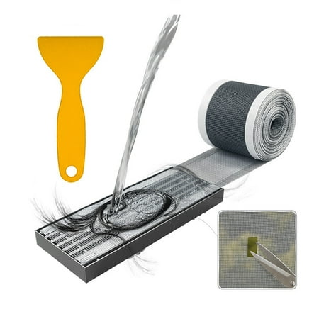 Cuhas Disposable Floor Drained Sticker 1 Roll Sink Strainer Sticker Hair Catcher Mesh Stickers 5/10M
Cuhas Disposable Floor Drained Sticker 1 Roll Sink Strainer Sticker Hair Catcher Mesh Stickers 5/10M