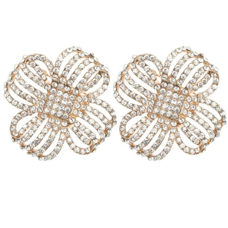 OUNONA Shoe Clip Buckles Shoes Rhinestone Clips Bling Wedding Crystal Party Prom Decorative Bridal Decoration Adornments Button
OUNONA Shoe Clip Buckles Shoes Rhinestone Clips Bling Wedding Crystal Party Prom Decorative Bridal Decoration Adornments Button