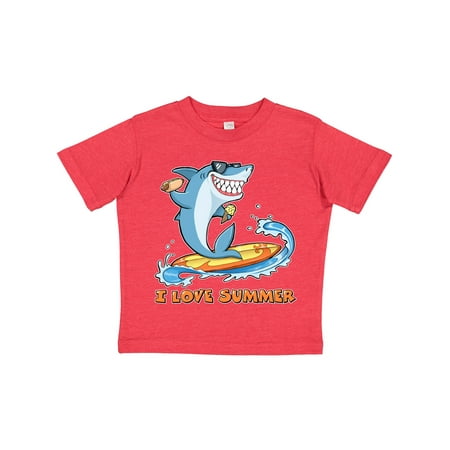 Inktastic I Love Summer with Shark on a Surfboard Gift Toddler Boy or Toddler Girl T-Shirt
Inktastic I Love Summer with Shark on a Surfboard Gift Toddler Boy or Toddler Girl T-Shirt