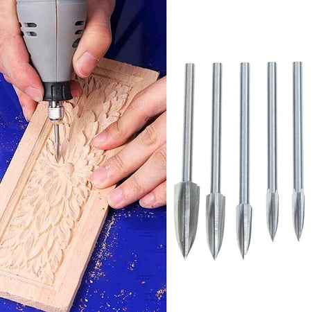 5 Pcs/set Wood Carving Engraving Drill Bit Milling Cutter Carving Root Tools Woodworking New
5 Pcs/set Wood Carving Engraving Drill Bit Milling Cutter Carving Root Tools Woodworking New
