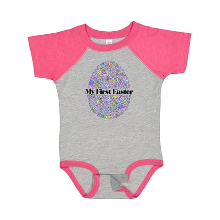 Inktastic My First Easter Egg Outfit for Girls Gift Baby Girl Bodysuit