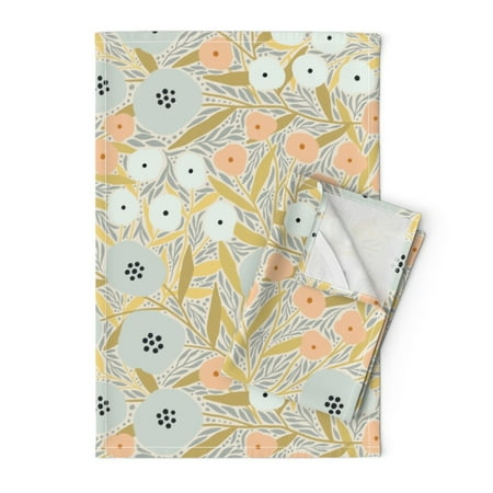 Printed Tea Towel Linen Cotton Canvas - Pink Blue Flowers Floral Light Pale modern Print Decorative Kitchen Towel by Spoonflower
Printed Tea Towel Linen Cotton Canvas - Pink Blue Flowers Floral Light Pale modern Print Decorative Kitchen Towel by Spoonflower
