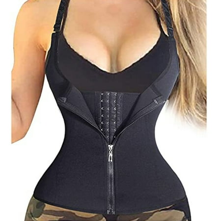 Waist Trainer Corset for Weight Loss Tummy Control Sport Workout Body Shaper Zipper Vest Tank Top
Waist Trainer Corset for Weight Loss Tummy Control Sport Workout Body Shaper Zipper Vest Tank Top