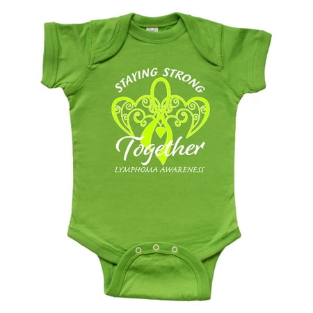 Inktastic Lymphoma Awareness Staying Strong Together Gift Baby Boy or Baby Girl Bodysuit
Inktastic Lymphoma Awareness Staying Strong Together Gift Baby Boy or Baby Girl Bodysuit