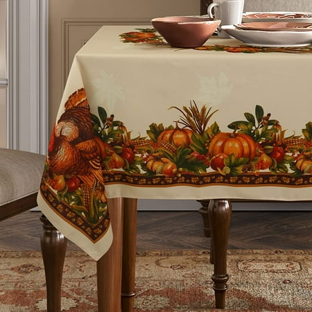 Fall Tablecloth for Rectangle Tables 60 x 102inch Thanksgiving Tablecloth Waterproof Fall Table Cloths for Dining Room Indoor Outdoor Home Decor
Fall Tablecloth for Rectangle Tables 60 x 102inch Thanksgiving Tablecloth Waterproof Fall Table Cloths for Dining Room Indoor Outdoor Home Decor
