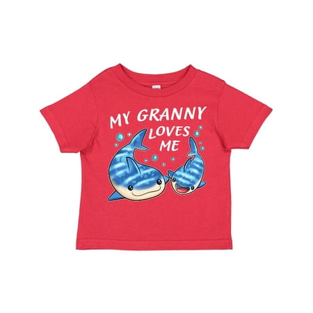 Inktastic My Granny Loves Me- Whale Shark Gift Toddler Boy or Toddler Girl T-Shirt
Inktastic My Granny Loves Me- Whale Shark Gift Toddler Boy or Toddler Girl T-Shirt