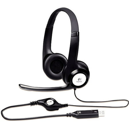 Logitech H390 USB ClearChat Headset with Noise Cancelling (Best Audio Gaming Headset)