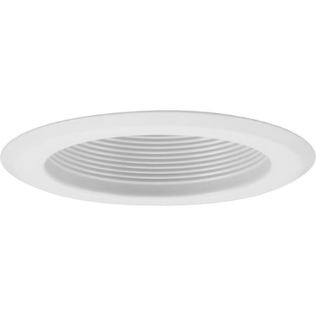5 Recessed Step Baffle Trim for P851-ICAT White Finish