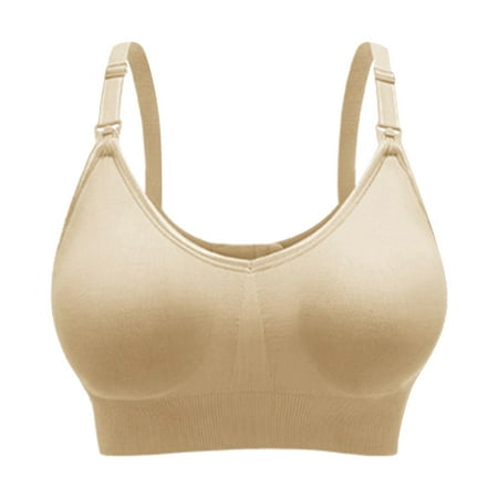 Knosfe Women s Support T-shirt Seamless Nursing Bra Breastfeeding Comfort Maternity Bra M
Knosfe Women s Support T-shirt Seamless Nursing Bra Breastfeeding Comfort Maternity Bra M
