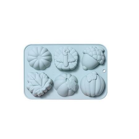 NIUREDLTD 6 Pumpkins Acorns Leaves Turkeys Autumn Theme Silica Gel Baking Tray Complementary Food Cake Mould
NIUREDLTD 6 Pumpkins Acorns Leaves Turkeys Autumn Theme Silica Gel Baking Tray Complementary Food Cake Mould